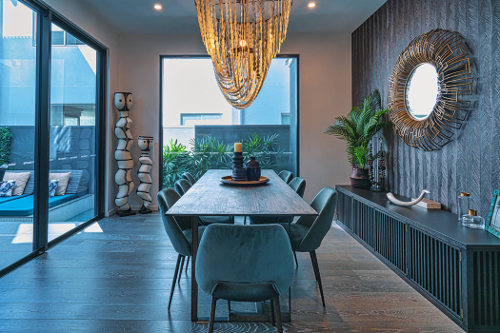 Fancy apartment interior