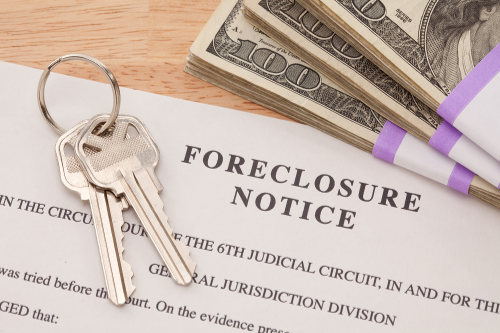Home foreclosure