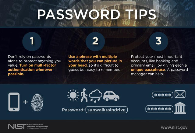 Password tips