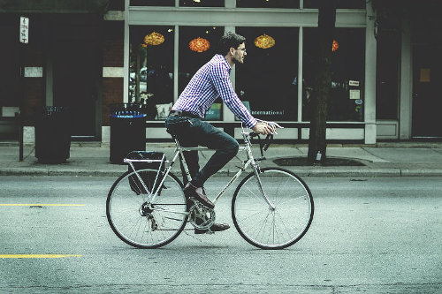 Using bicycle for commuting