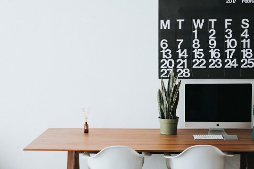Clean desk
