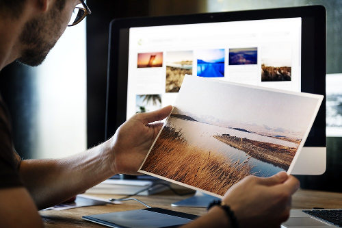 Using stock photos