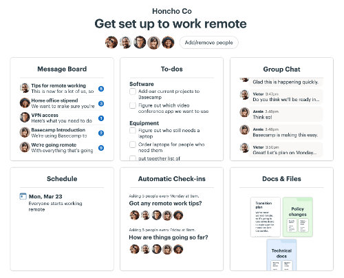 Basecamp screenshot