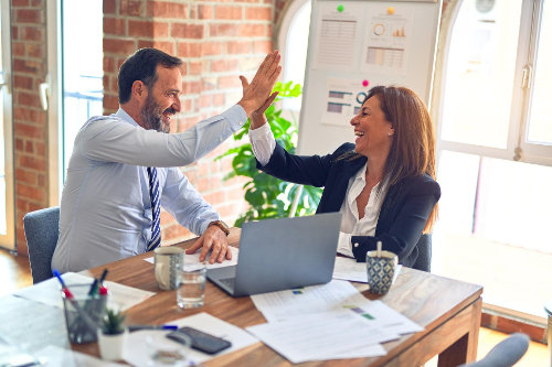 Business sales success