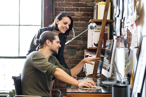 Freelancing in a home office