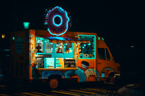 Fancy food truck 