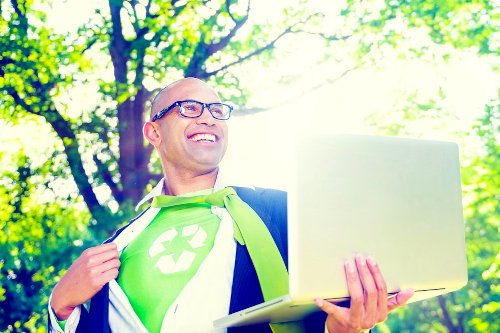 Small business goes green