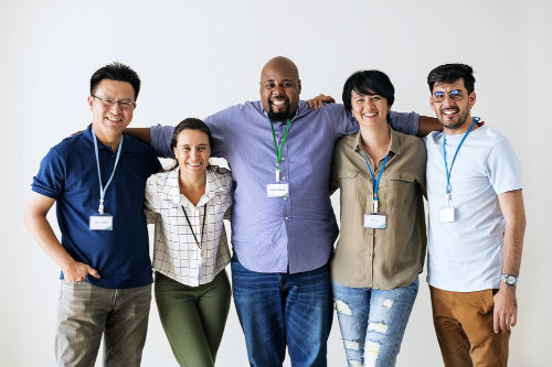Happy employees