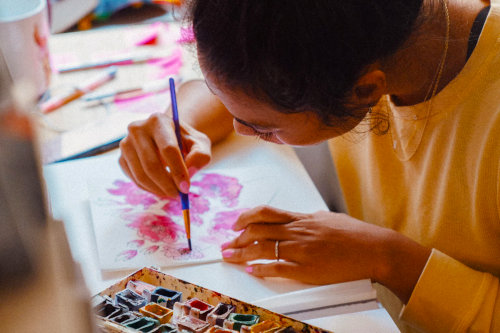 Visual artist as a side hustle