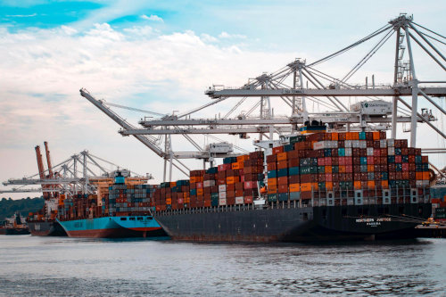Containers in freight