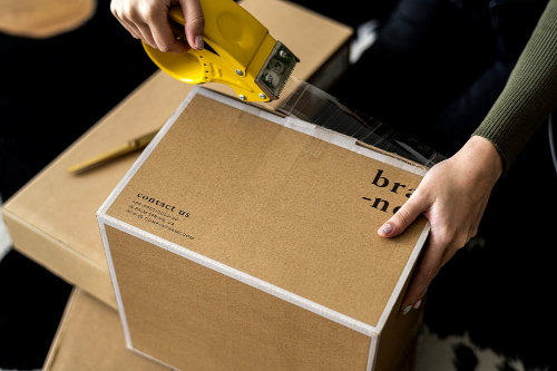 Cardboard boxes