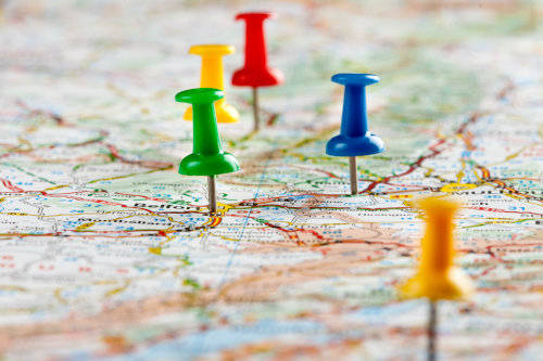 Customer locations