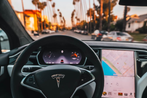 Tesla dashboard