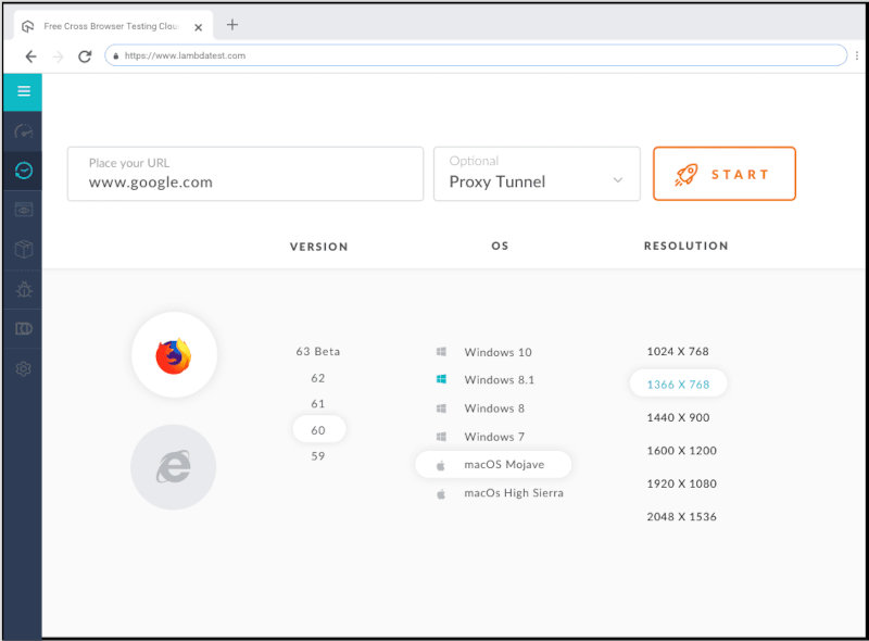 Cross-browser compatibility testing