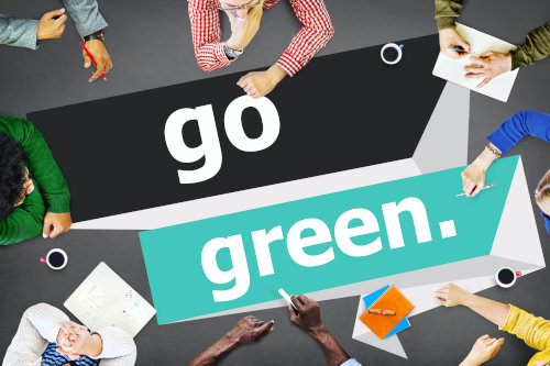 Go green
