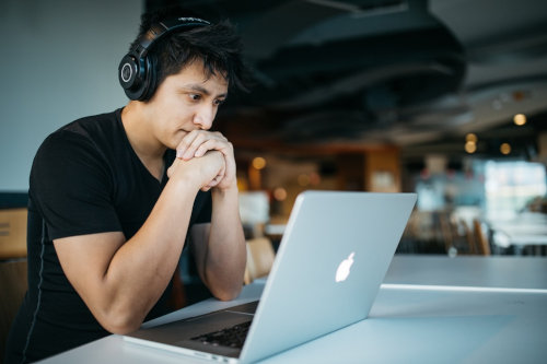 Using online learning platform