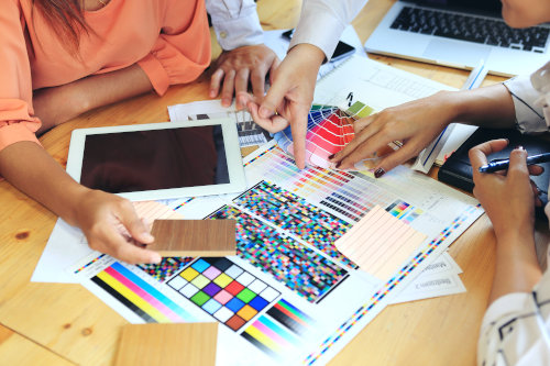Promotional material design