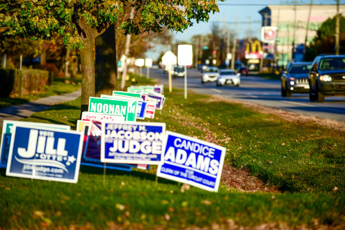 Yard signs
