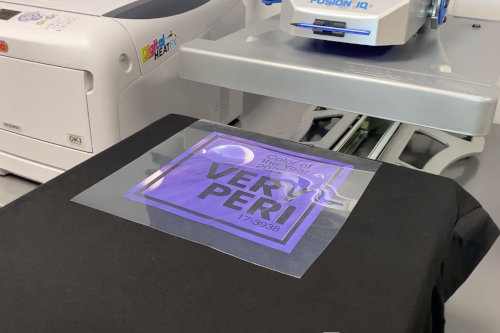 Tshirt printing process