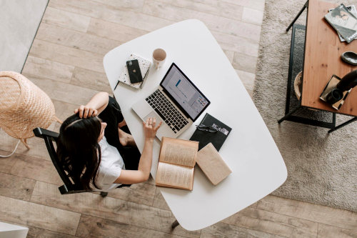 Remote working at home