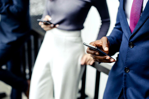 Mobile app for business