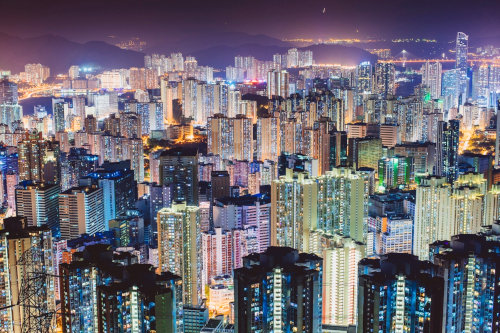 Hong Kong skyscrapers