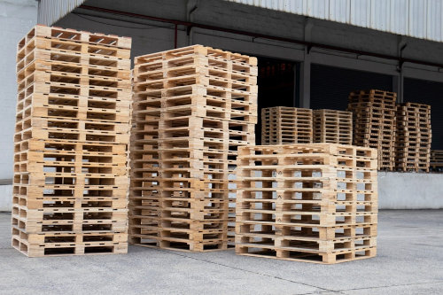 Wooden pallets