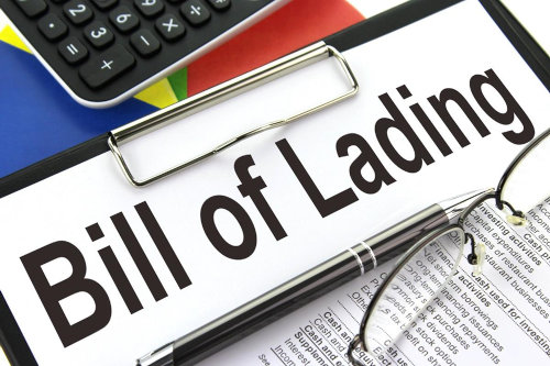 Electronic bill of lading (eBOL)