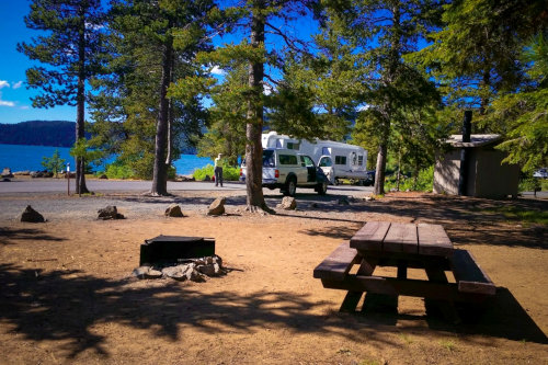 Lakeside campground