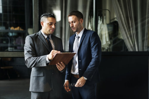 Discussing with a financial custodian