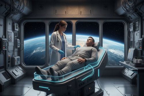 Medical treatment in space