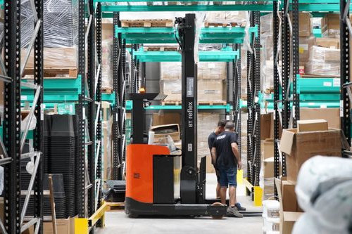 Warehouse staff
